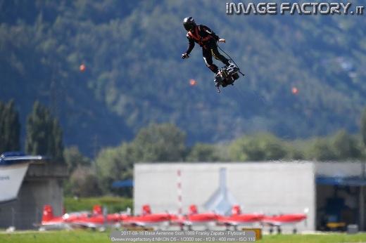 2017-09-16 Base Aerienne Sion 1989 Franky Zapata - Flyboard